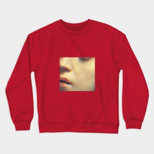 crying classical painting Crewneck Sweatshirt